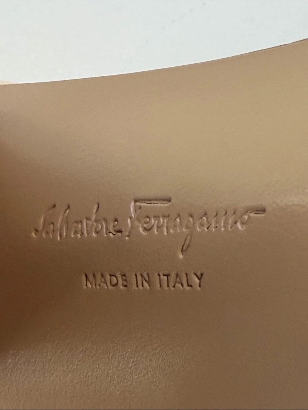 Salvatore Ferragamo Palba Butter Calf Leather Block Heel Sandals